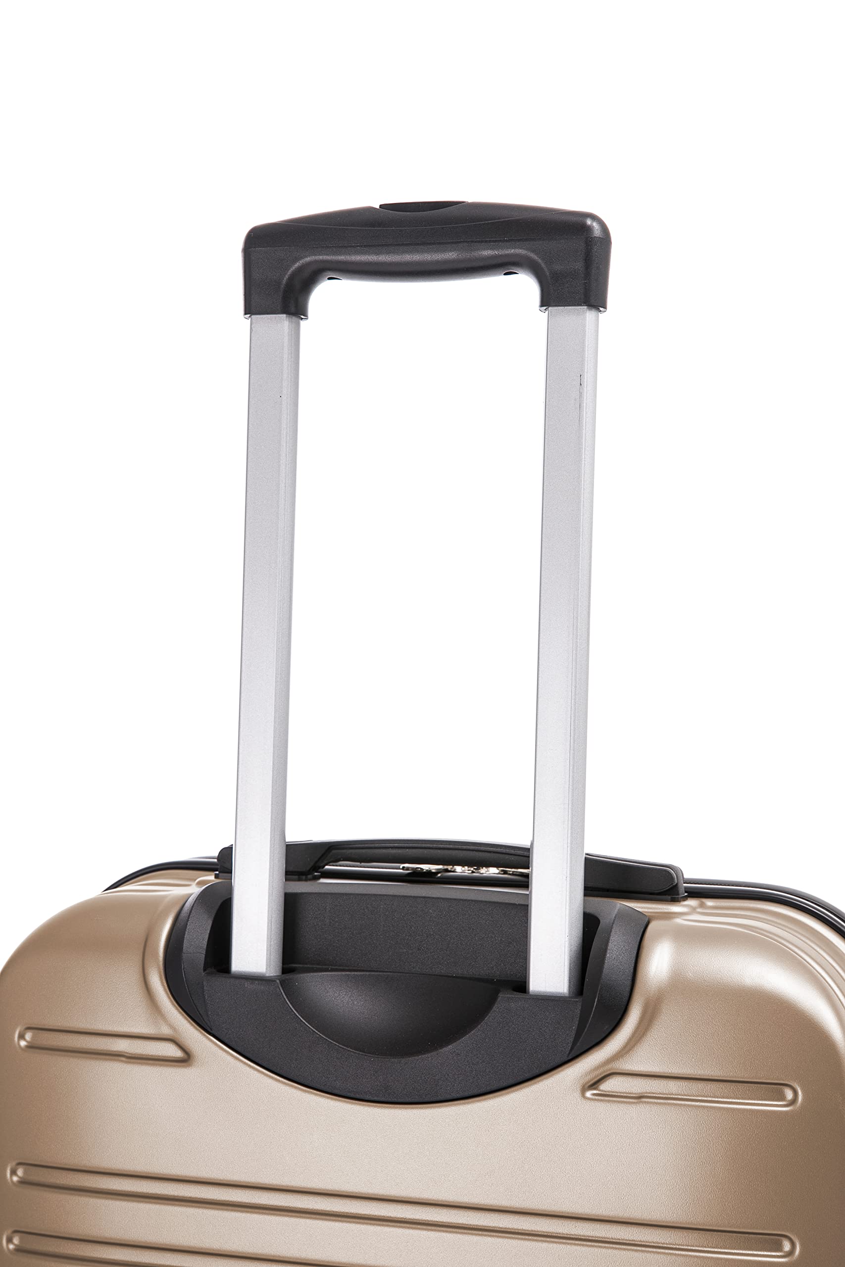 Rockland Irvine Hardside Spinner Wheel Luggage Set - Champagne (19