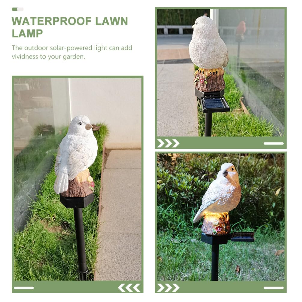 Uonlytech Solar Powered LED Seagull Garden Lights - Waterproof Outdoor Decorative Lighting for Lawn, Pathway & Yard | Perfect for Patio, Backyard & Landscape Decor