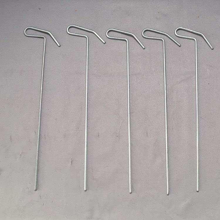 Sophie's Orchids 5-Pack 8-Inch Rhizome Steel Pot Clips for Orchid Plants - Secure and Organize Orchids in Pots, Ideal for Home and Garden Use