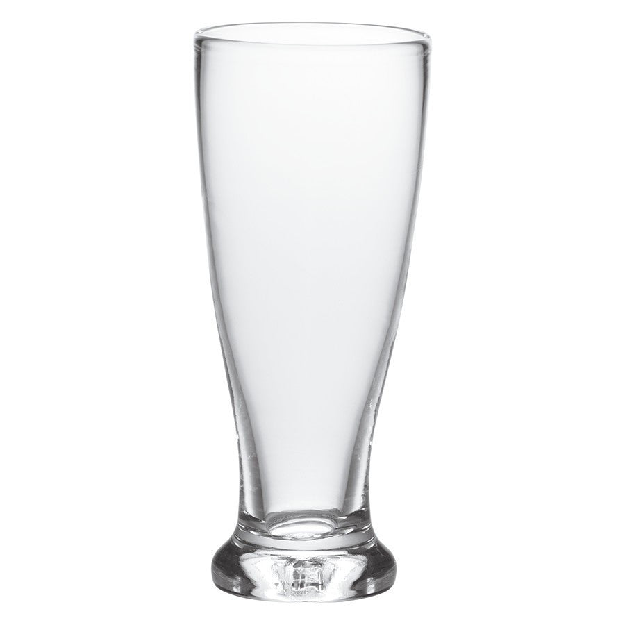 Simon Pearce Ascutney Pilsner Beer Glass - Handcrafted Crystal Clear Glassware for Lager, Craft Beer & Cocktails - Perfect for Home Bars, Restaurants & Gifts