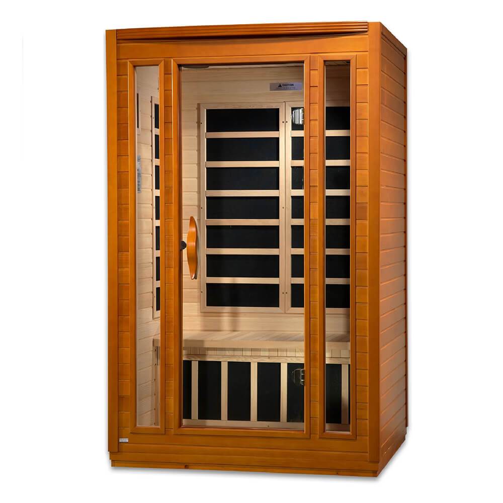 Dynamic San Marino 2-Person Low EMF Far Infrared Sauna for Home Relaxation & Detox - DYN-6206-01 | Perfect for Wellness, Muscle Recovery & Stress Relief