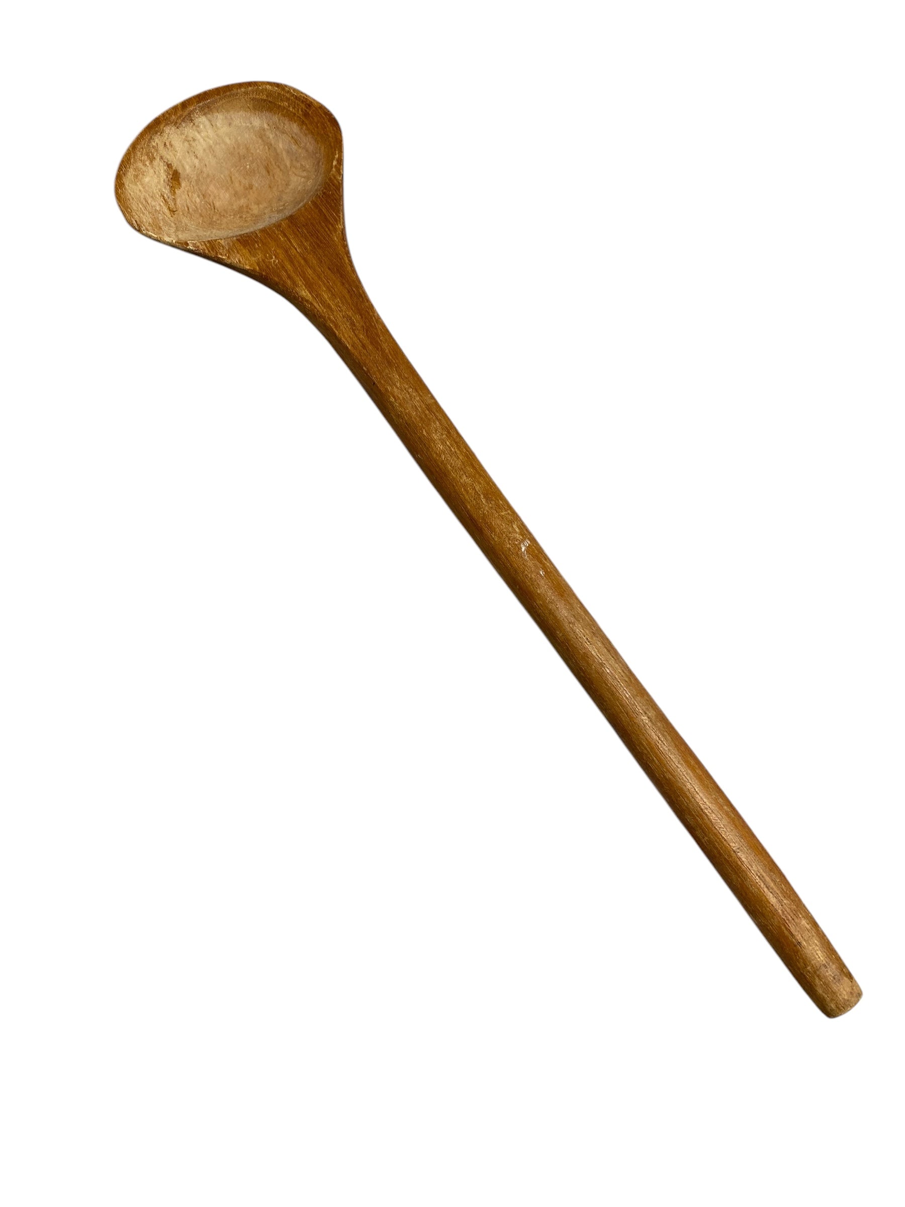 Vintage Wooden Spoon Set - Handcrafted Wide Cooking Utensil for Baking, Mixing & Serving - Perfect for Kitchen, Camping & BBQ