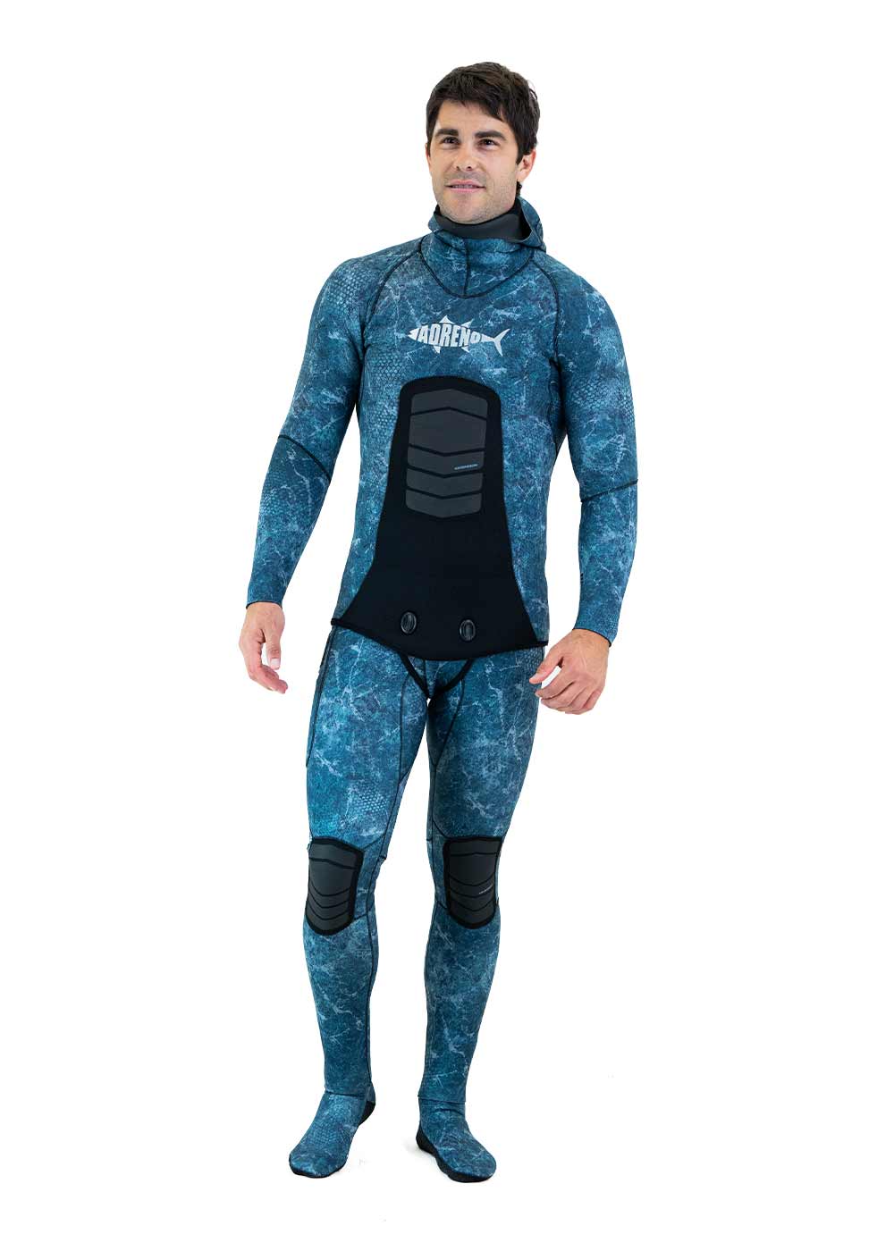 Adreno Men's Ascension 3.5mm Two-Piece Wetsuit for Scuba Diving, Surfing & Cold Water Swimming | Neoprene Wetsuit with Thermal Protection