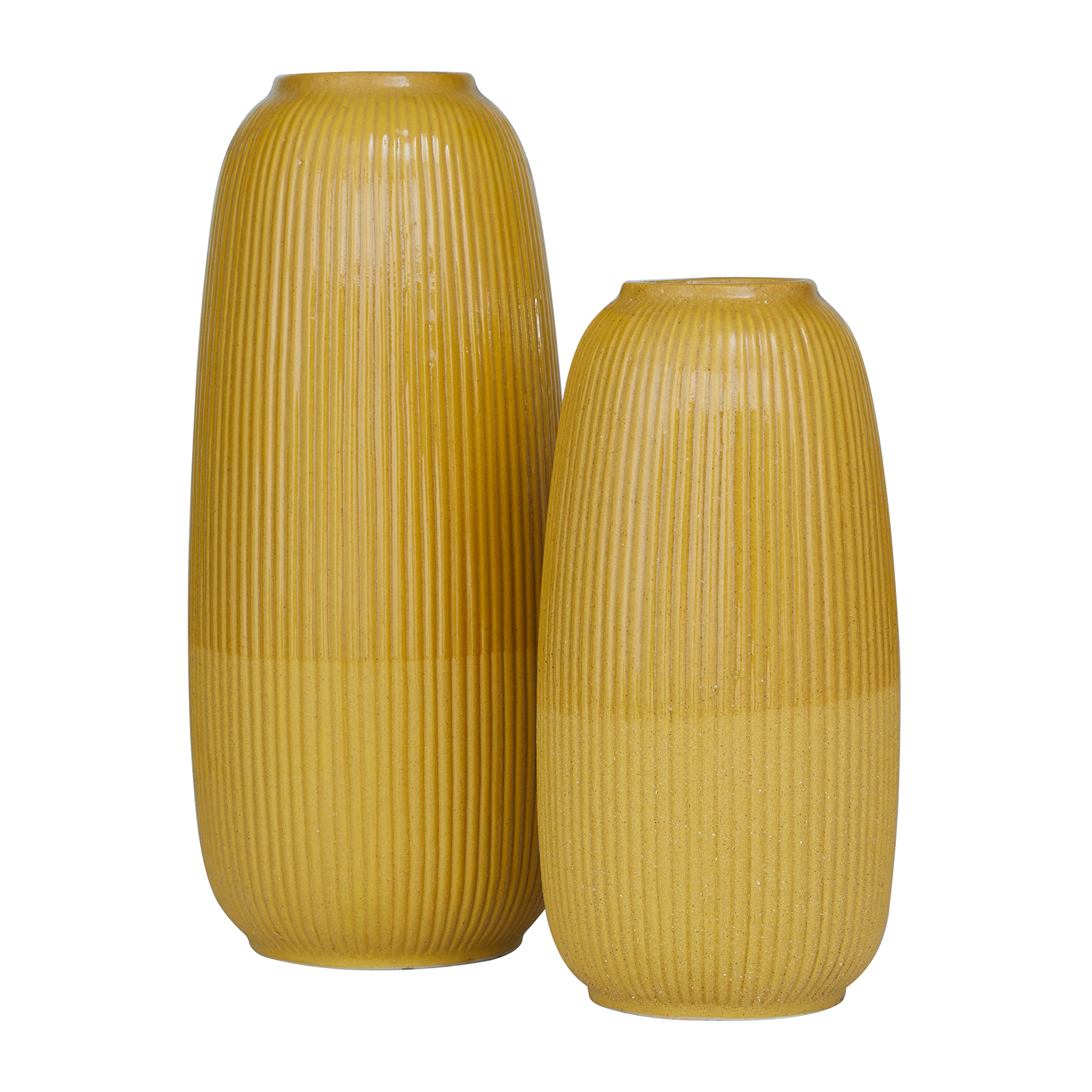 CosmoLiving by Cosmopolitan Ceramic Vase Set of 2 - 18
