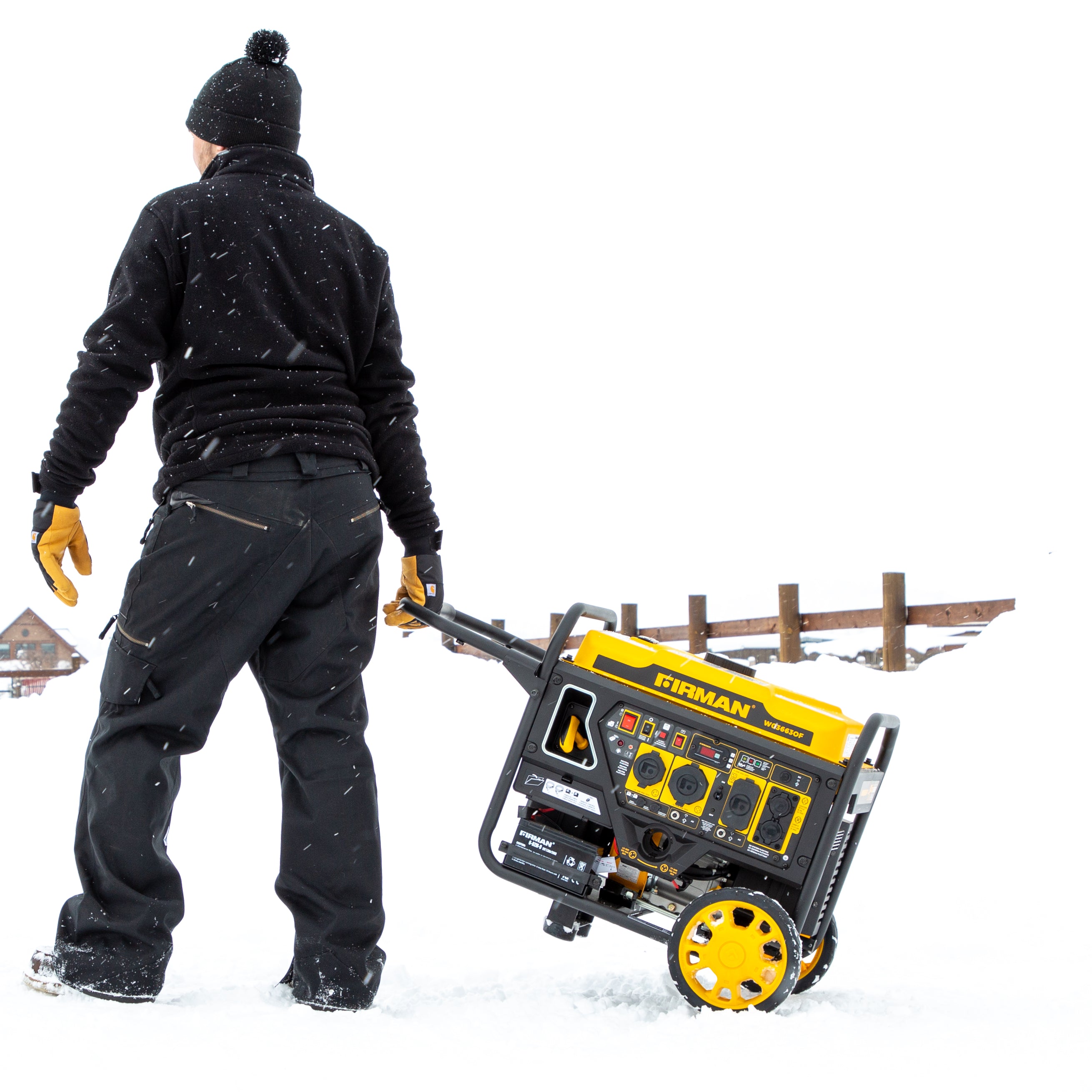 4500W Portable Inverter Generator with Remote Start & CO Alert - Quiet, Reliable Power for Camping, RV Trips & Emergency Backup