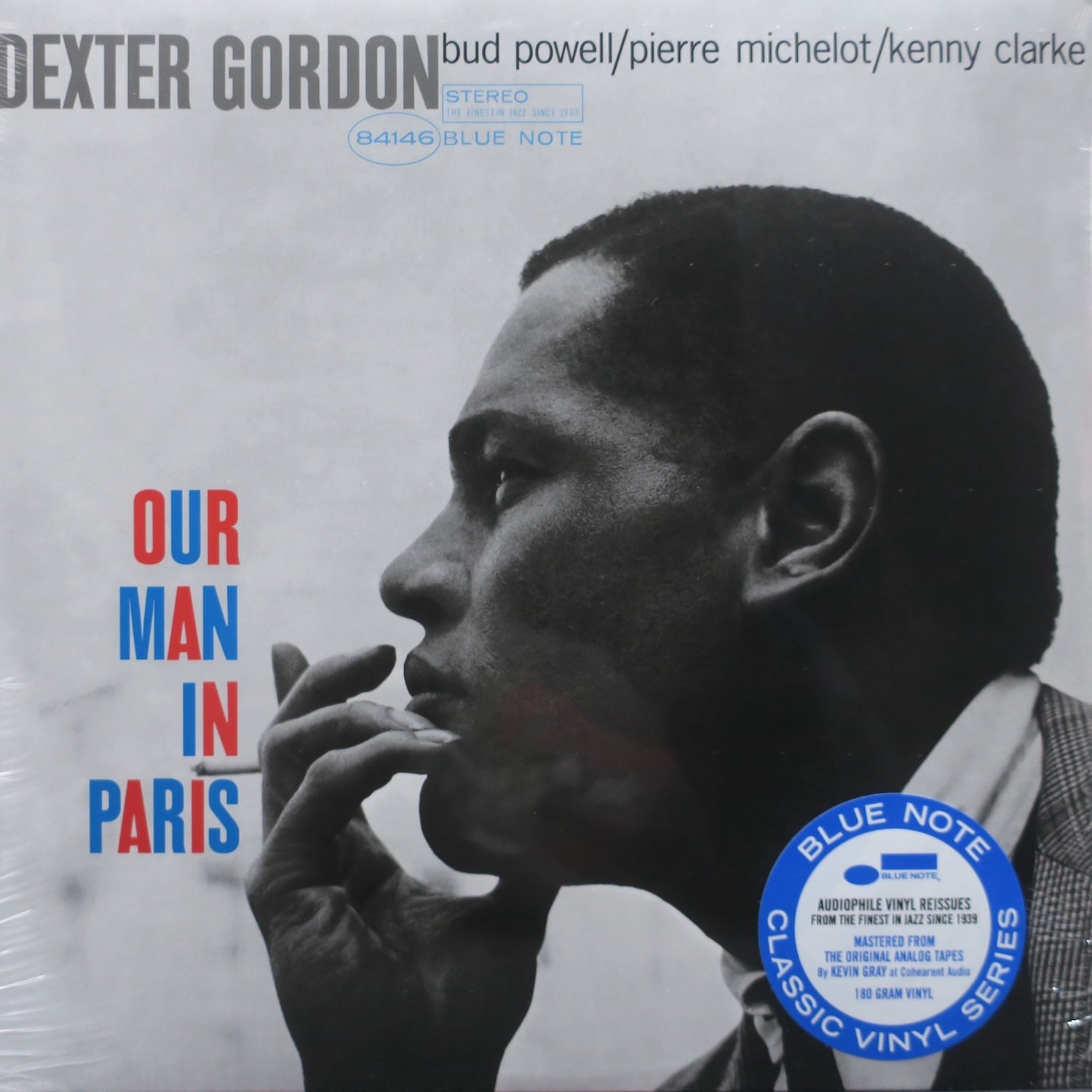 DEXTER GORDON 'Our Man In Paris' BLUE NOTE CLASSIC 180g Vinyl LP Record - Jazz Music Collector's Edition for Audiophiles & Home Listening