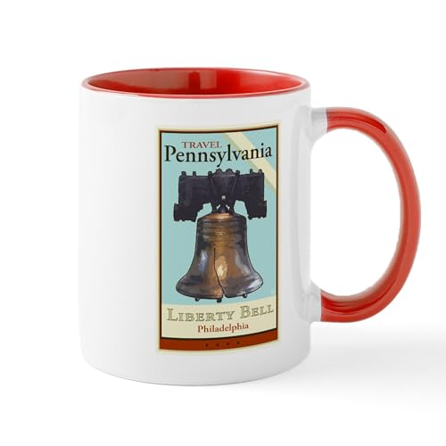 White/Red Inside - Travel Pennsylvania Mug