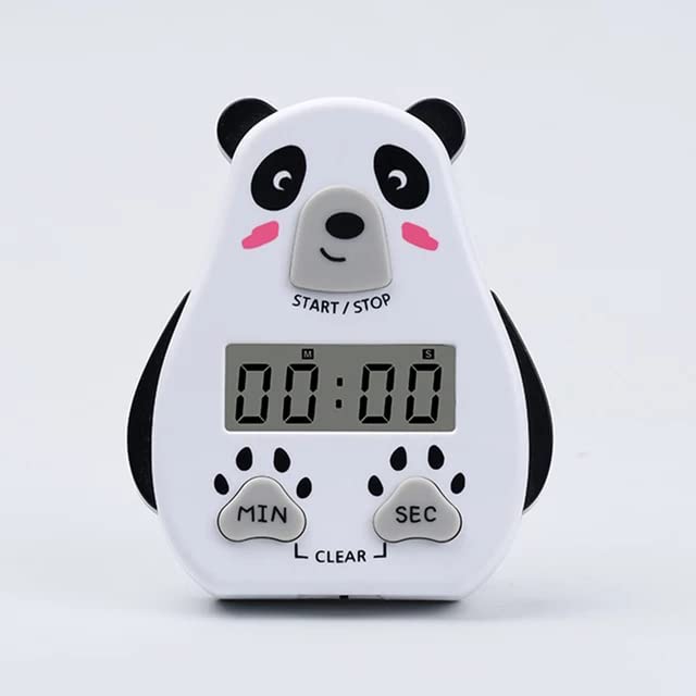 UniKart Digital Kitchen Timer with Magnetic Back - Countdown Timer for Cooking, Baking, Eggs, Classroom, Teachers, Kids, Exercise & Productivity - Perfect for Home, Office, School & Gym (White)