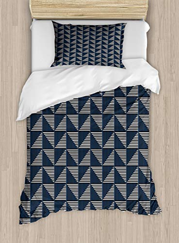 Dark Blue Black White
