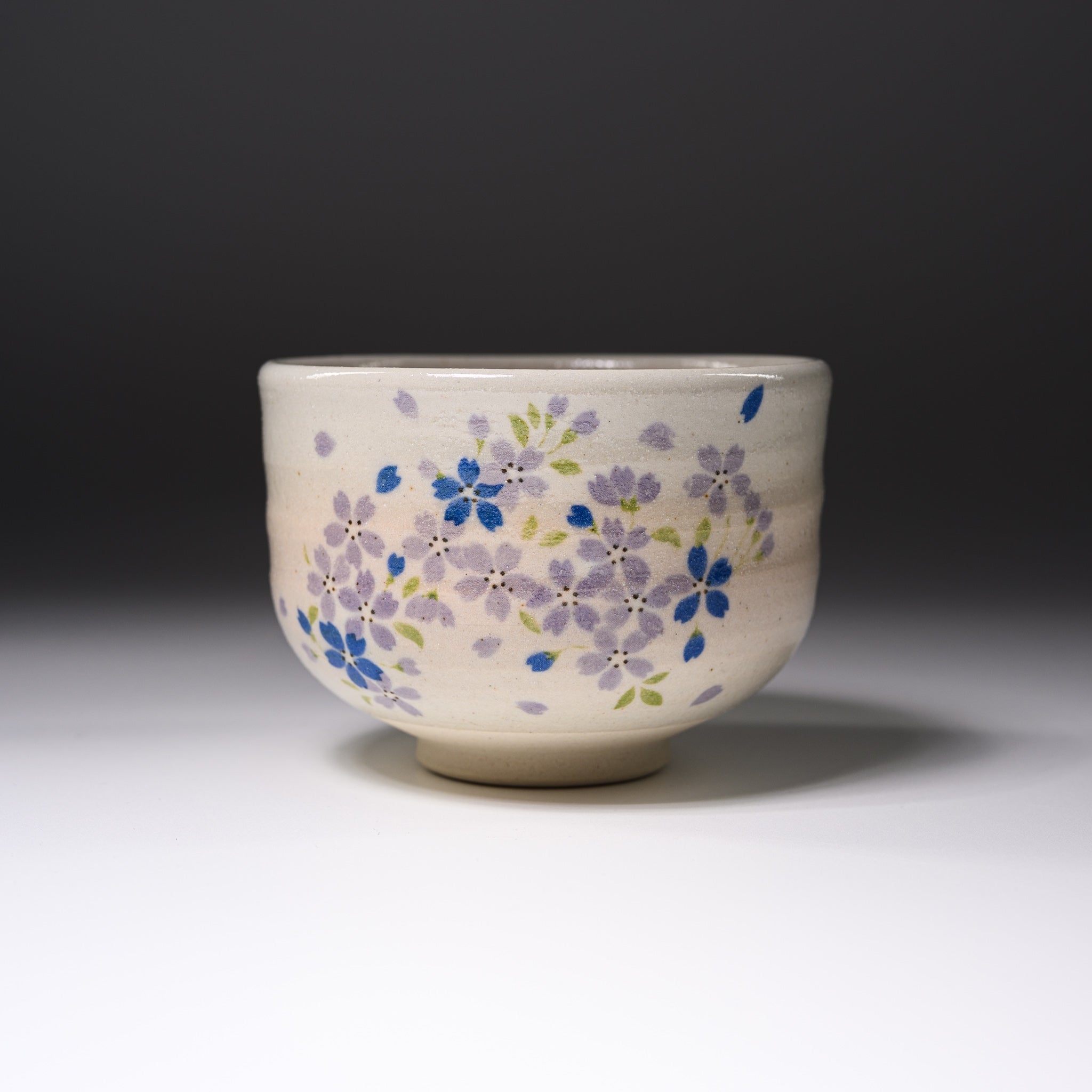 Premium Matcha Bowl Set - Handcrafted Ceramic Winter Bloom Design for Japanese Tea Ceremony | Perfect for Matcha, Green Tea, and Zen Meditation Rituals