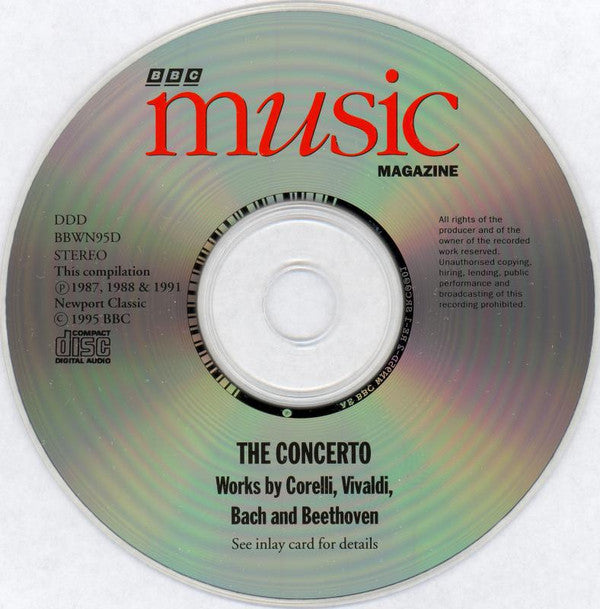 Arcangelo Corelli, Antonio Vivaldi, Johann Sebastian Bach & Ludwig van Beethoven: The Concerto Collection (Classical Music CD) - Perfect for Relaxation, Study & Dinner Parties