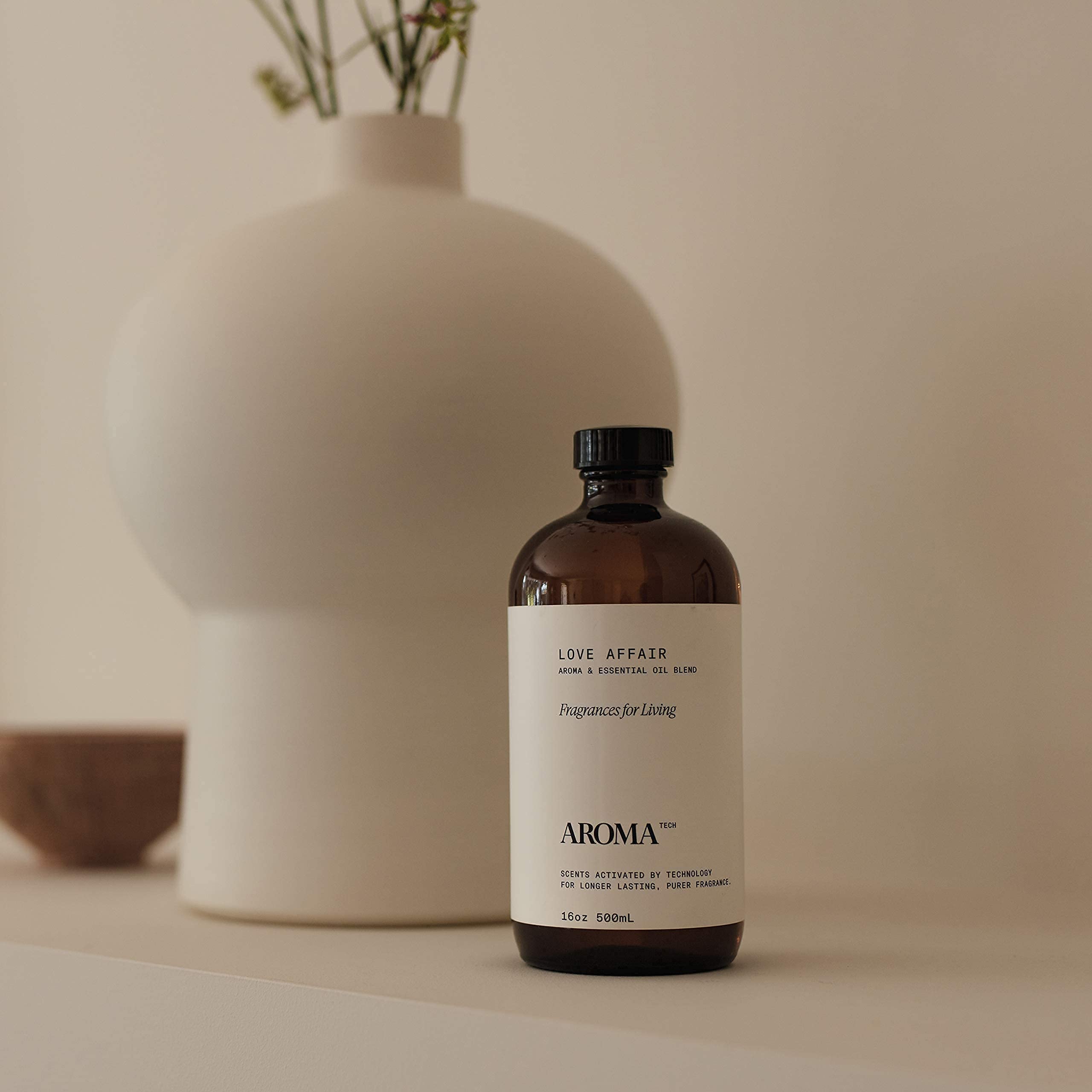 AromaTech Luxury Scented Oil for Diffusers - 500ml (Hotel, Santal & Love Affair Fragrances) | Perfect for Home, Spa, Office & Aromatherapy Relaxation