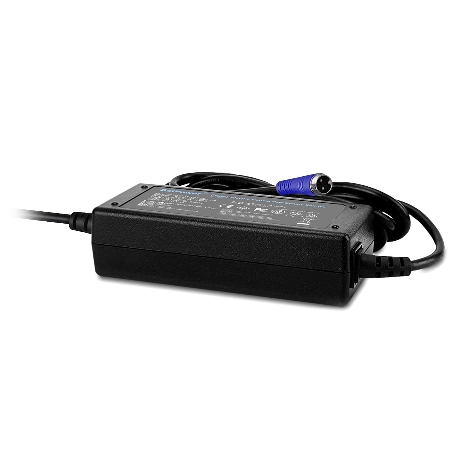BatPower ProK Electric Fishing Reel Battery & Charger for Banax Kaigen 7000 1500 1000 500 300 150 - High Performance Replacement Battery for Saltwater & Freshwater Fishing - Perfect for Deep Sea Fishing, Trolling, and Offshore Angling