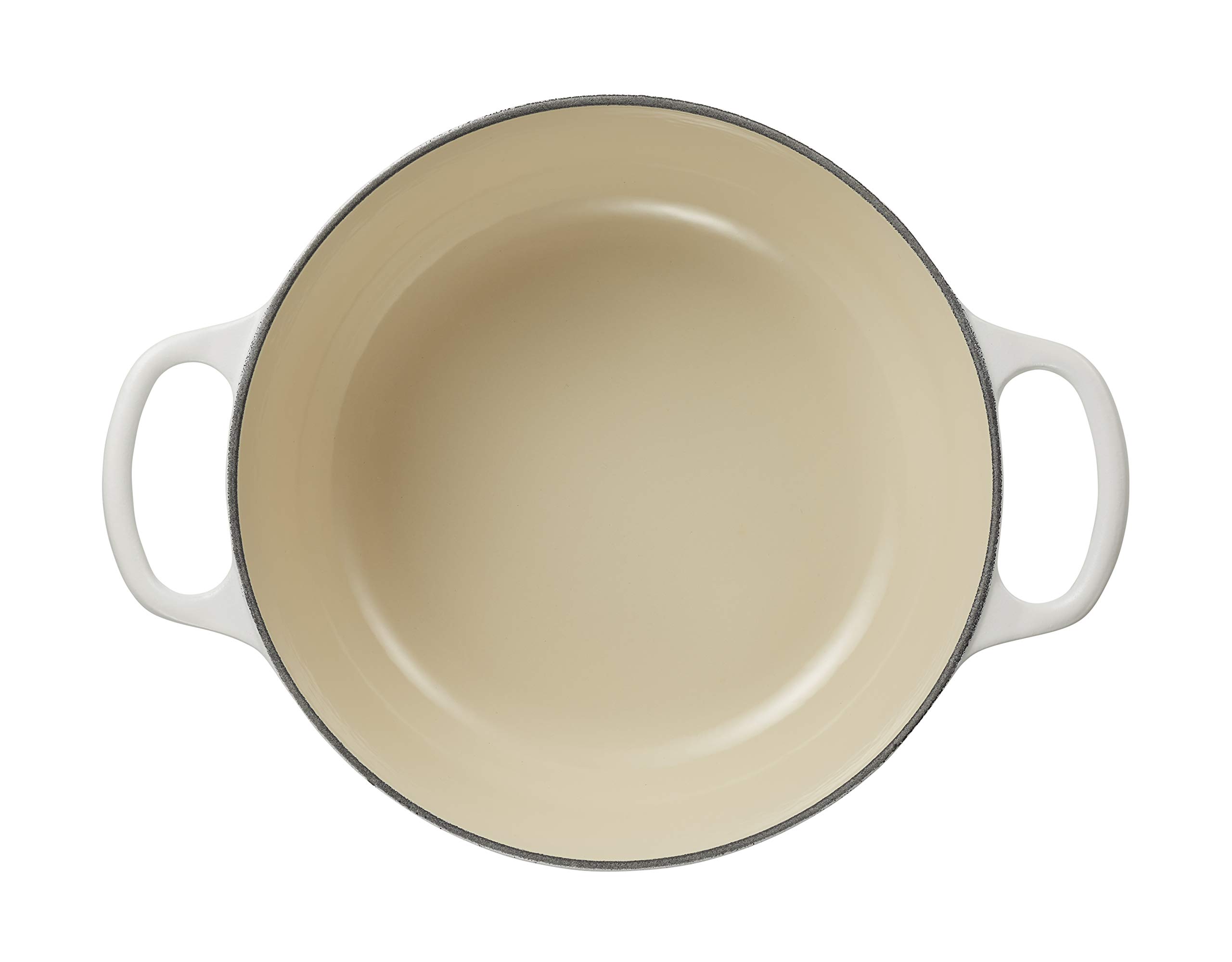 Le Creuset 2.2 Qt Round Enameled Cast Iron Dutch Oven - Ink Blue, 20cm, Perfect for Braising, Stewing & Baking - Ideal for Kitchen, Camping & Gift Giving