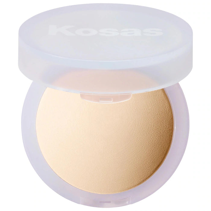 Kosas Cloud Set Baked Setting & Smoothing Powder - Talc-Free, Vegan Makeup Setting Powder for Flawless Finish | Perfect for Oily Skin & Long-Lasting Makeup All Day