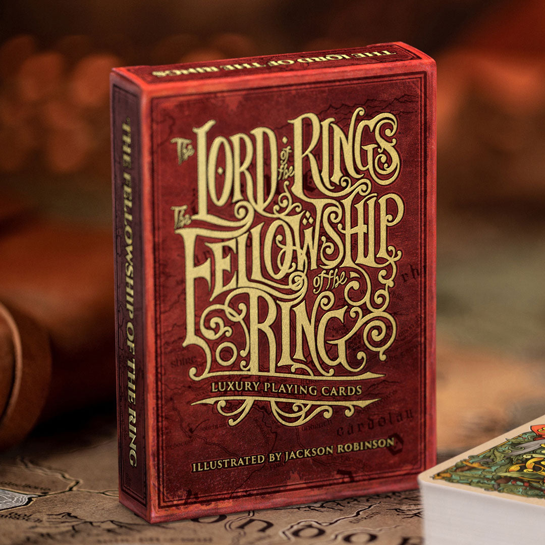 The Fellowship of the Ring™ Playing Cards - Premium Lord of The Rings Poker Cards Set for Game Nights, Collectors & Fantasy Fans
