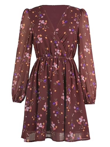 Burgundy Ditsy