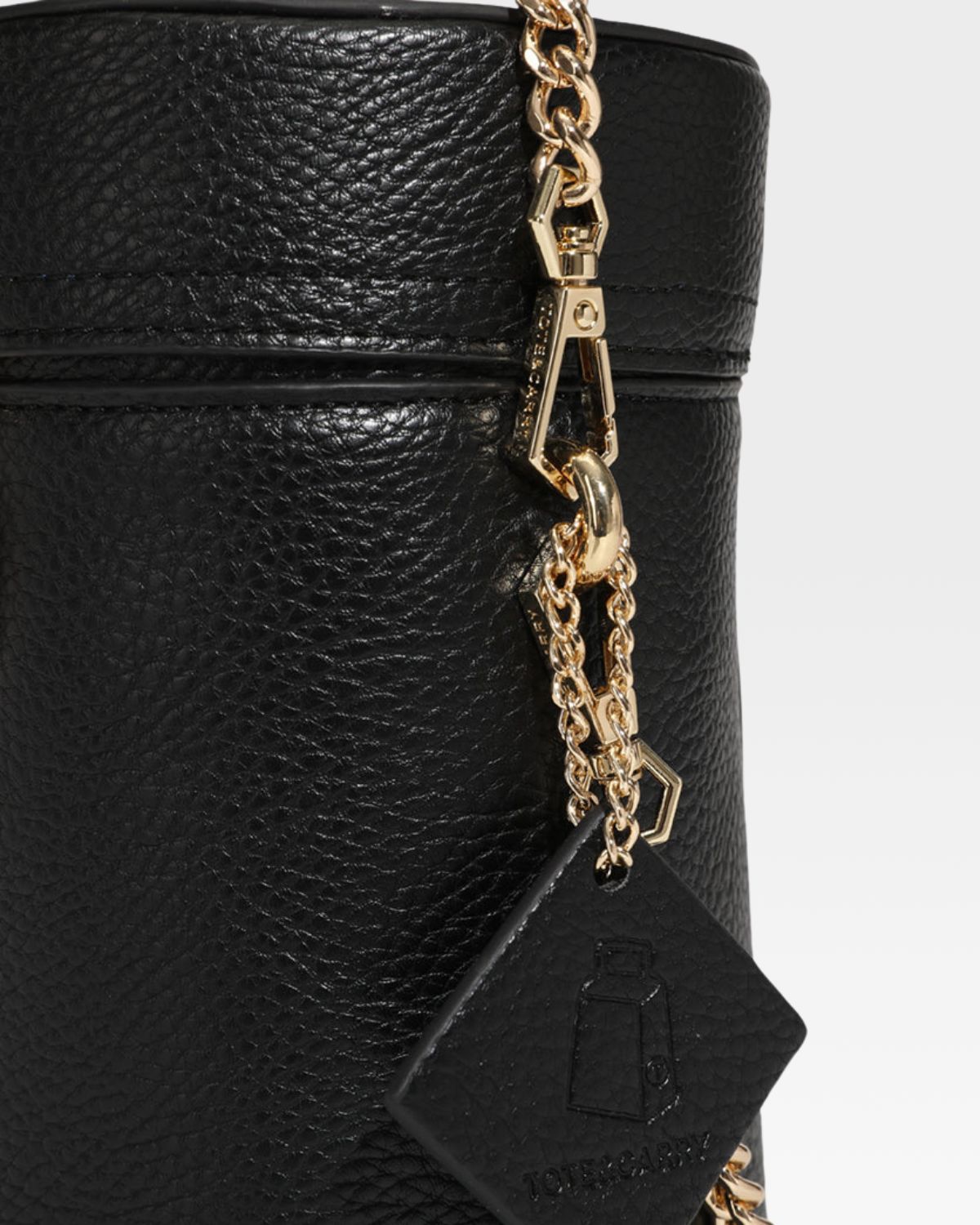 Stylish Black Beauty Barrel Purse for Women - Fashionable Crossbody Bag for Daily Use, Travel & Night Out