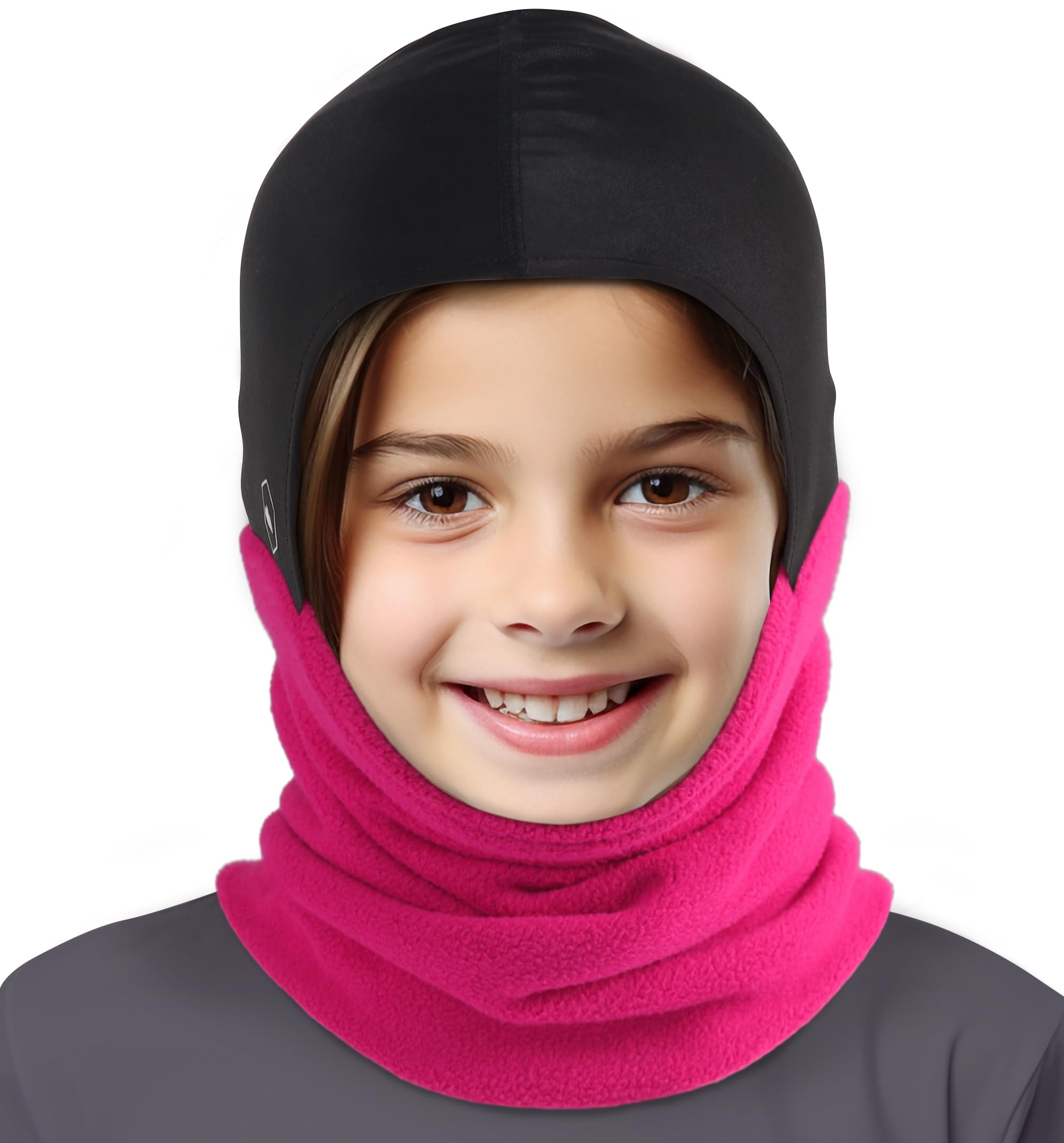 Kids Balaclava Ski Mask - Fleece Neck Warmer & Helmet Liner Hood for Toddlers & Children | Winter Sports, Snowboarding, Skiing & Outdoor Activities