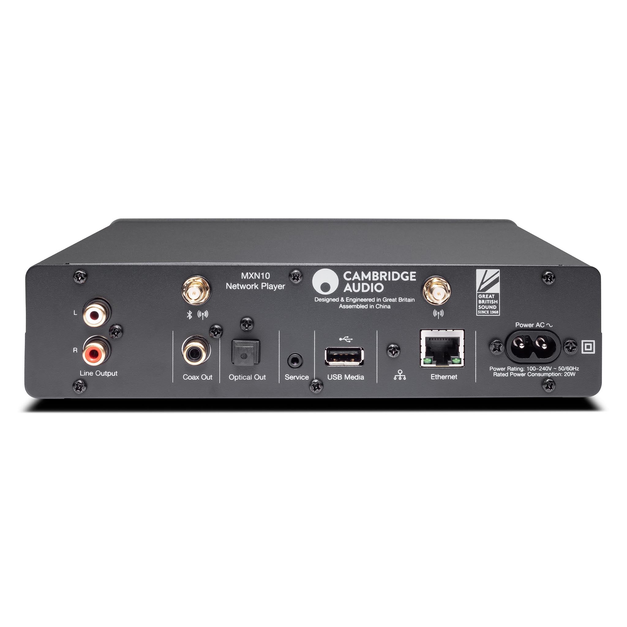 Cambridge Audio MXN10 Hi-Fi Network Music Streamer - Wireless Audio Player for Home Stereo & Multi-Room Streaming | Perfect for Spotify, Tidal & Apple Music