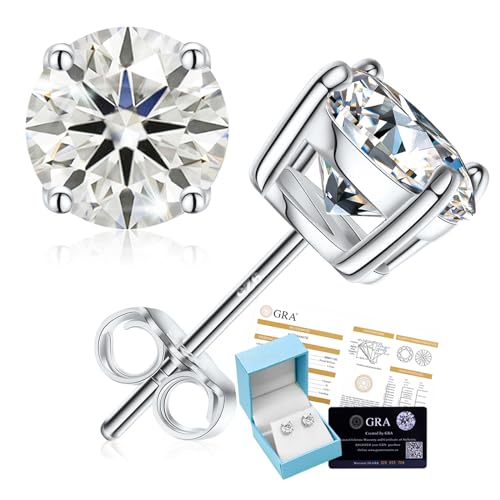 18K White Gold- S925-H&A Cut
