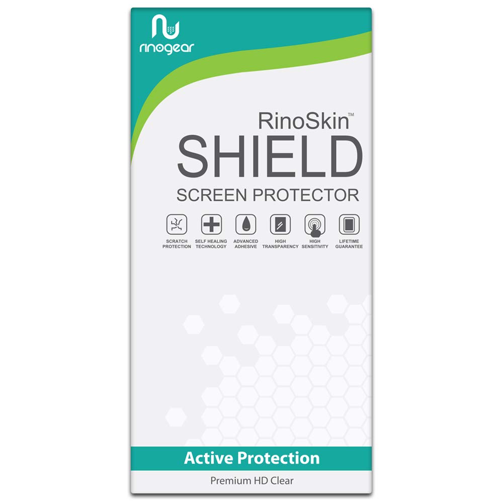 RinoGear Screen Protector for Kyocera Hydro Air - Case Friendly, Flexible Full Coverage Clear TPU Film - Anti-Scratch Protection for Everyday Use & Outdoor Activities