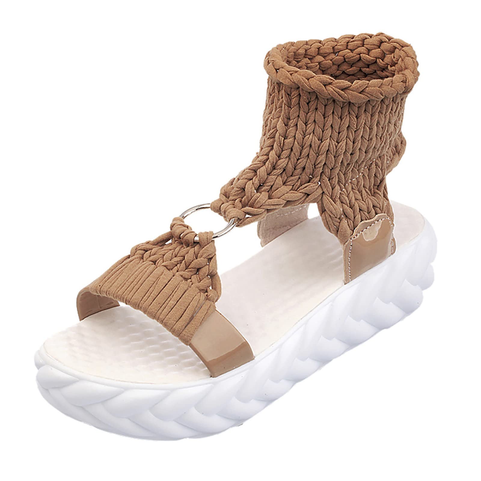 Women's Casual Platform Sandals - Thick Wedge Heel Comfortable Summer Shoes for Ladies | Perfect for Beach, Vacation & Everyday Wear