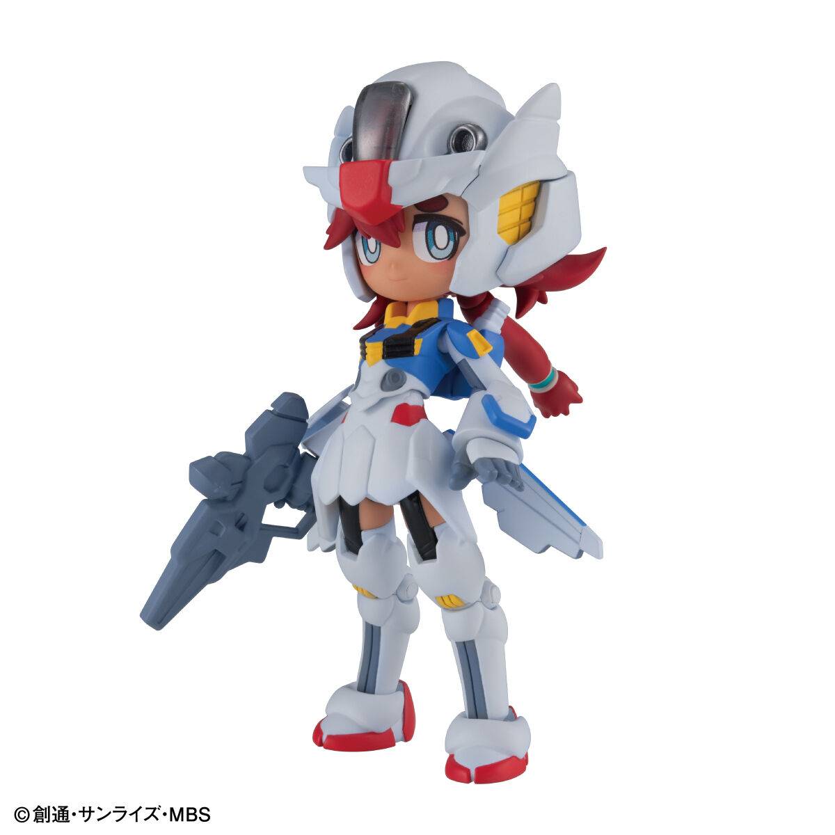 Bandai Shokugan Charamobi Mechagurumi Gundam The Witch From Mercury Suletta Mercury Action Figure - Collectible Anime Model Kit for Display & Gundam Fans