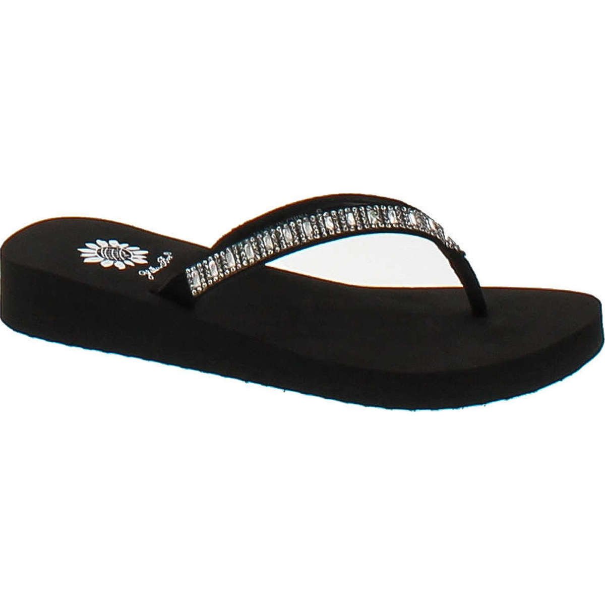 Yellow Box Women's Zemily Sandal - Comfortable Summer Wedge Sandals for Beach, Vacation & Casual Outfits | Fashionable Ladies Footwear