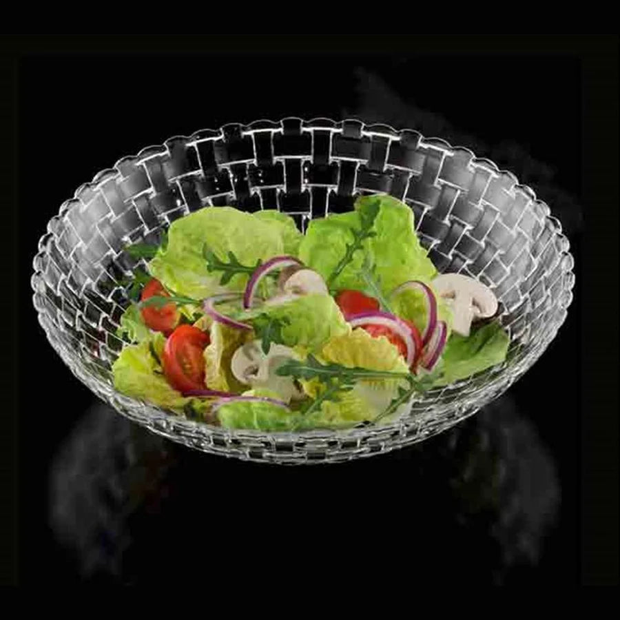 Bossa Nova Salad Bowl Set - Durable Ceramic Serving Bowls for Salads, Pasta & Snacks - Perfect for Family Dinners, Parties & Healthy Meal Prep