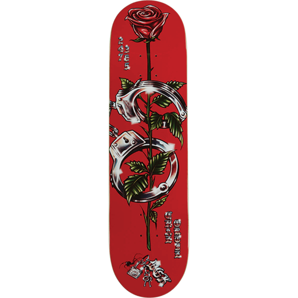 DGK Ortiz Locked Skateboard Deck 8.1