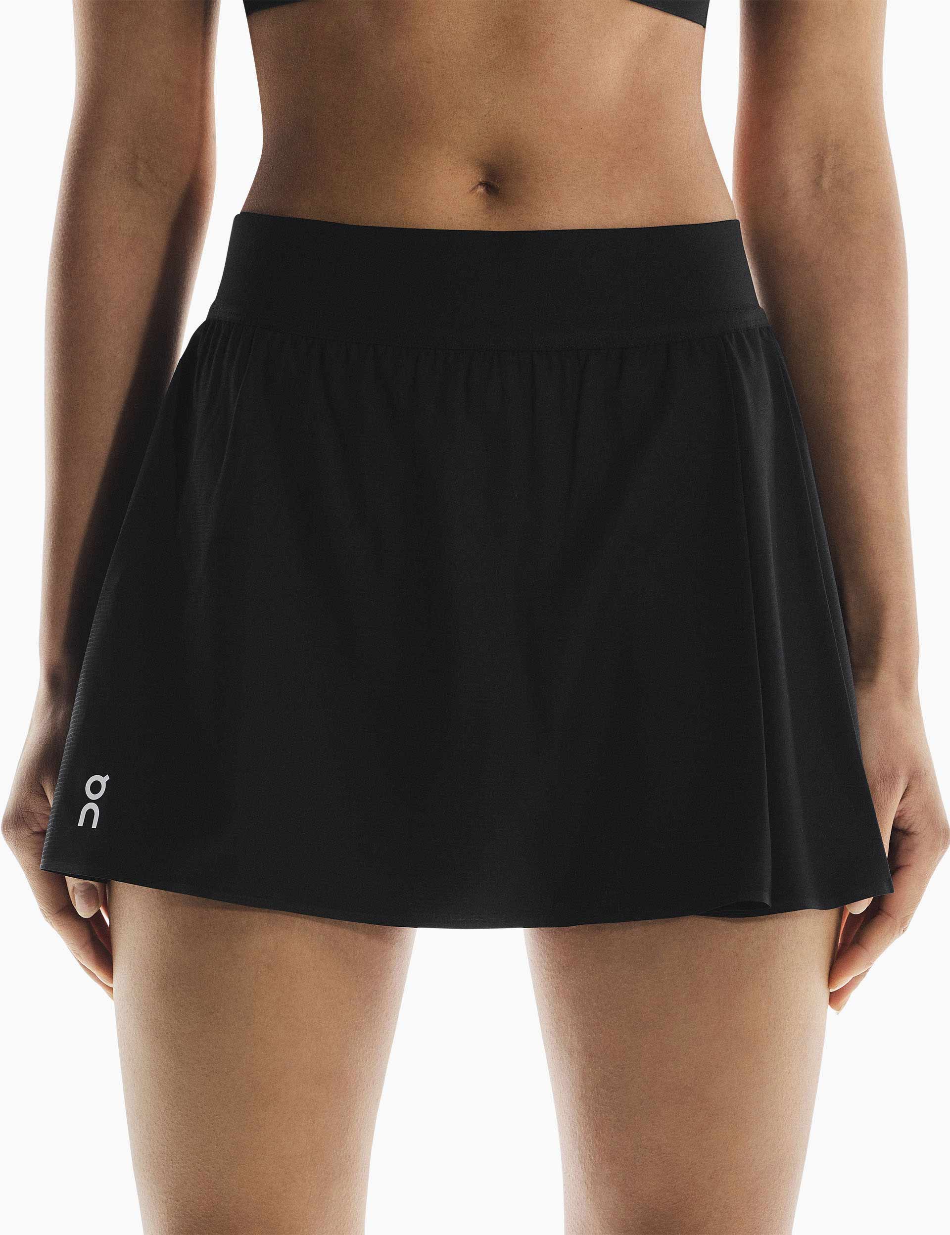 Black Pleated Tennis Skirt for Women - High Waist Athletic Skirt for Running, Yoga & Workout - Perfect for Tennis, Gym & Casual Wear
