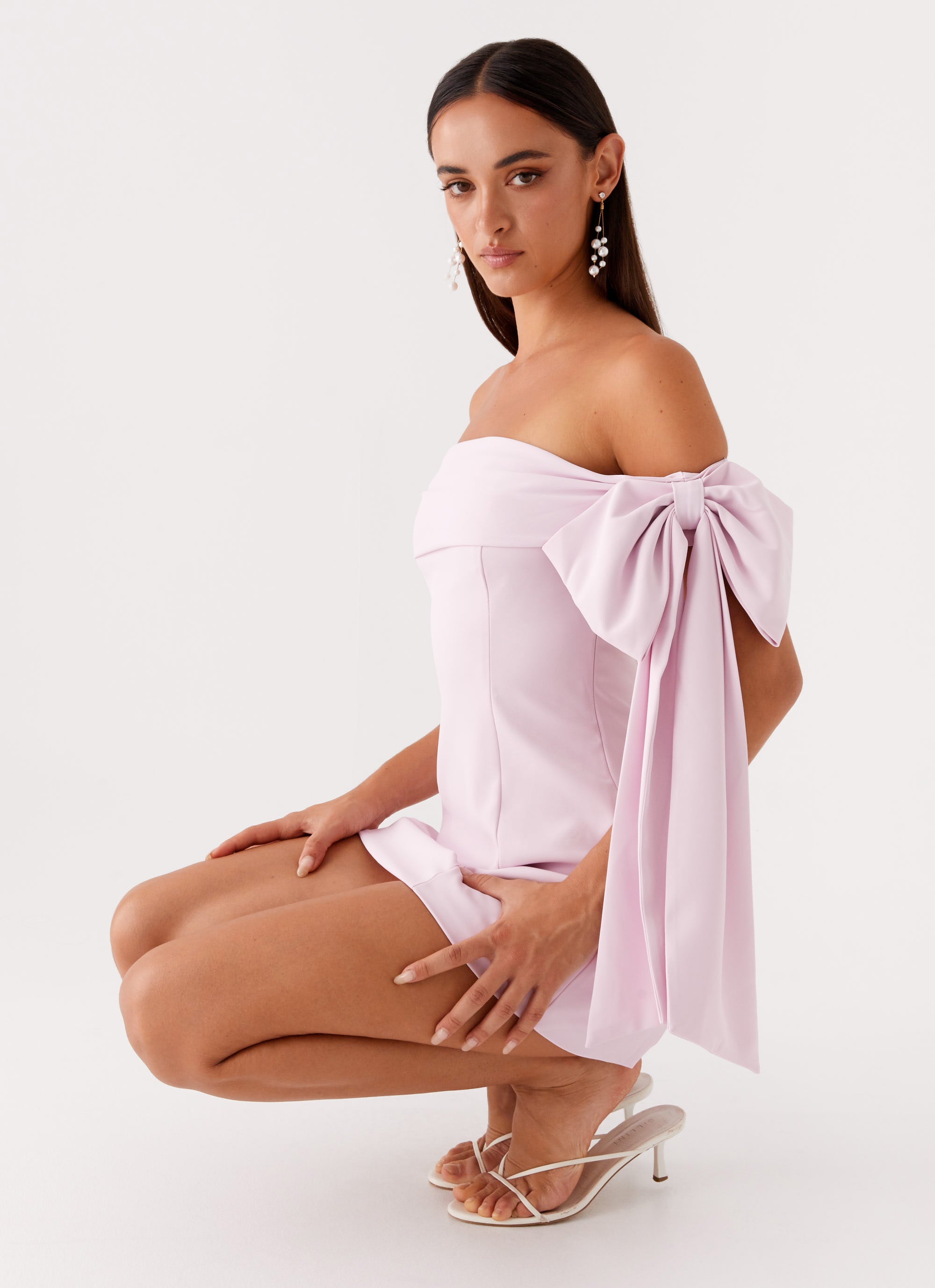 Akari Mini Dress - Women's Short Sleeve Pink Party Dress for Summer, Date Night, Clubwear & Casual Outings
