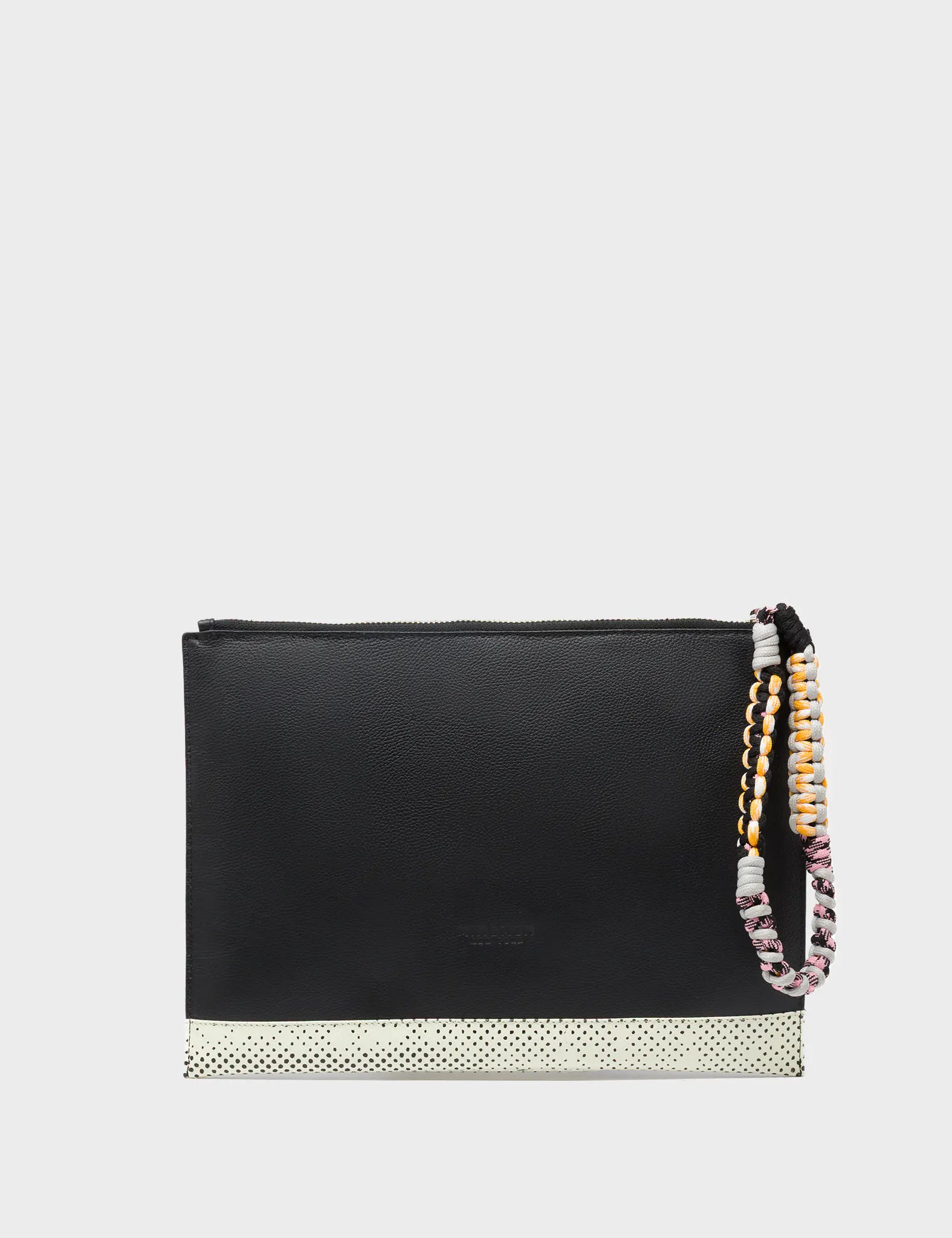 Fidelio Almond Leather Pouch with Peaky Keeper Applique - Premium Leather Wallet for Men & Women - Perfect for Travel, Daily Use and Gift Giving