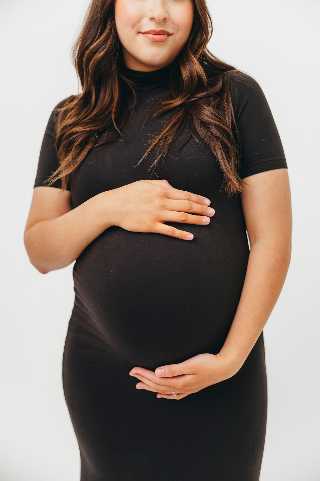 Ellis Maxi Dress in Black - Bump Friendly Maternity Dress for Women | Comfortable & Stylish Pregnancy Wear for Casual Outings, Baby Showers & Special Occasions