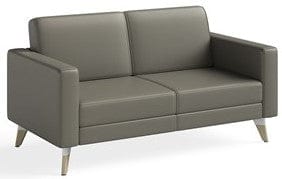 Safco Lounge Settee - Modern Sofa Bench Without Legs [1731] | Perfect for Living Room, Office Waiting Area & Commercial Spaces