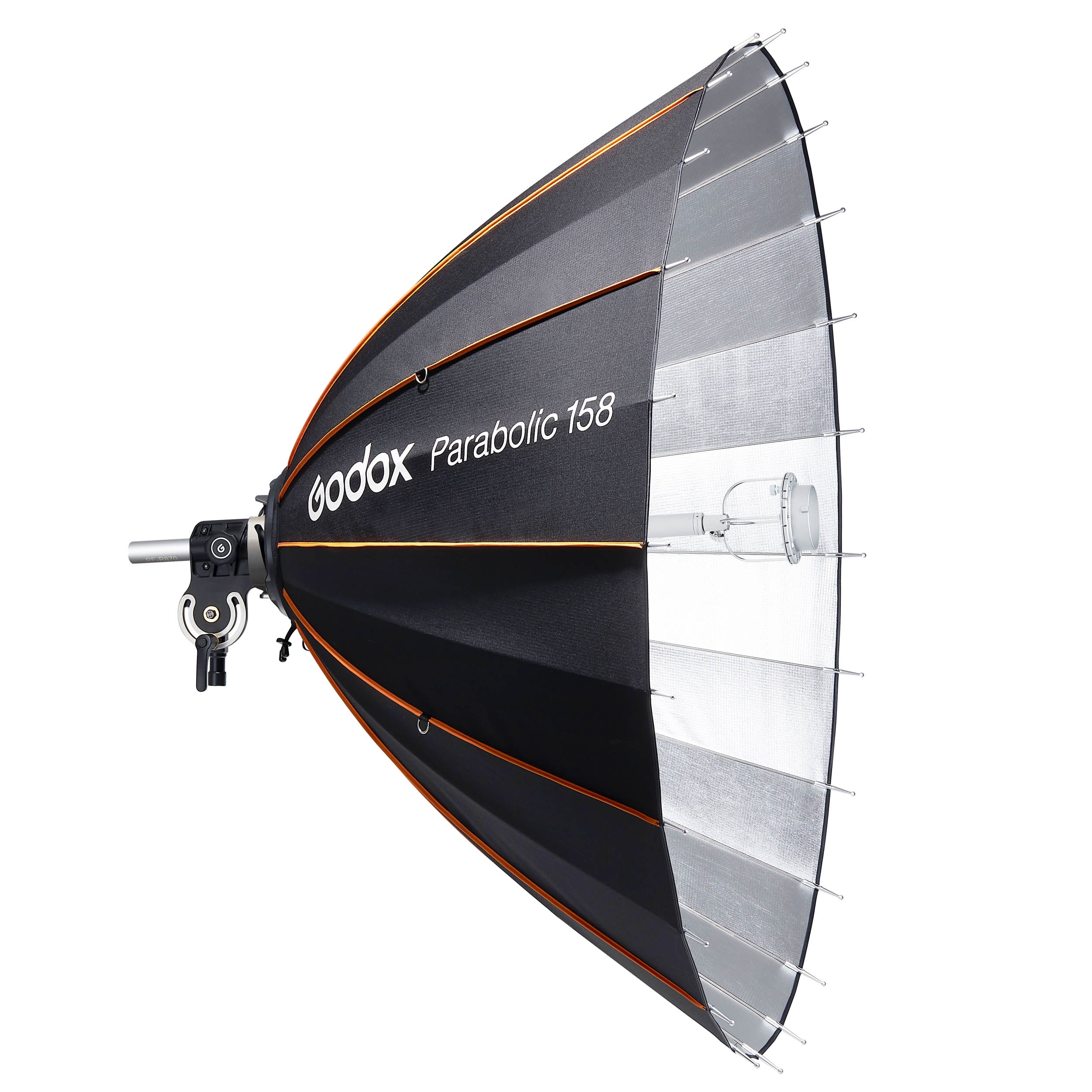 Parabolic158 P158 Quick Release Reflector Kit with Light Focusing System (Bowens S Type) - Perfect for Studio Photography, Portrait Lighting & Video Production