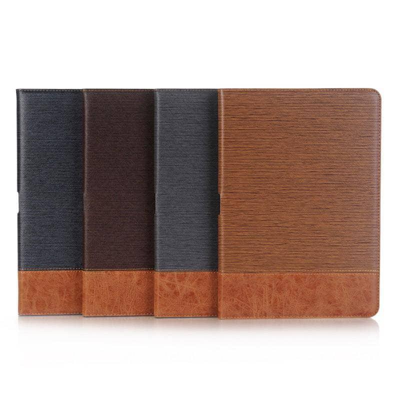 Premium Leather Look Cross Pattern Case for iPad Air 3 (2019) with Auto Sleep/Wake Function - Perfect for Work, Travel & Daily Protection