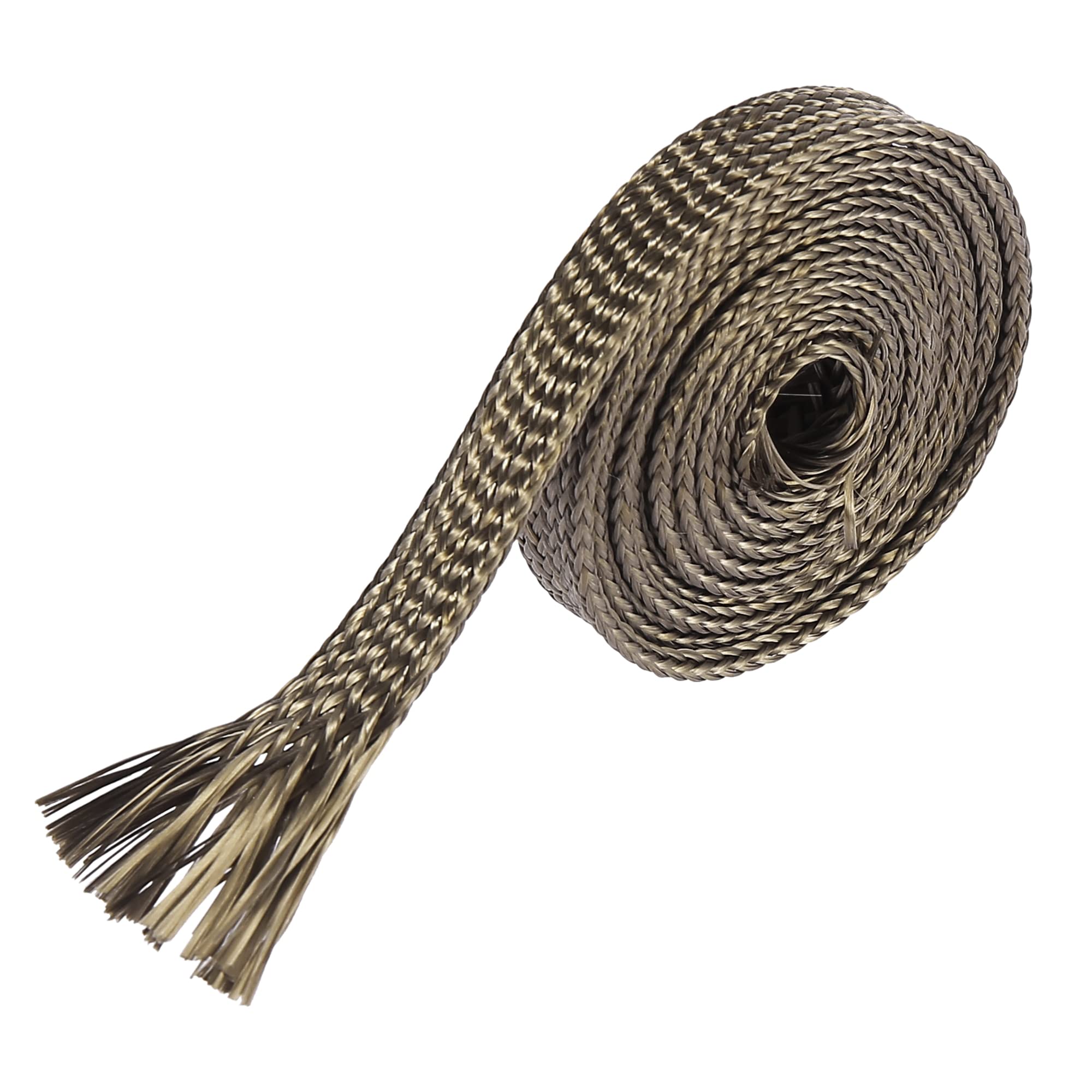 X AUTOHAUX 3.2ft Fiberglass Heat Shield Sleeve - 8mm (3/16