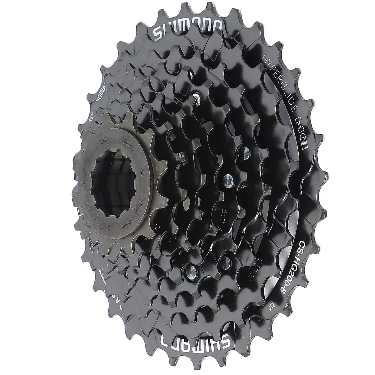 Hycline 8-Speed Bike Cassette CS-HG200 - 12-32 Teeth Bicycle Sprocket for Road & Mountain Bikes - Perfect for Commuting, Racing & Off-Road Cycling