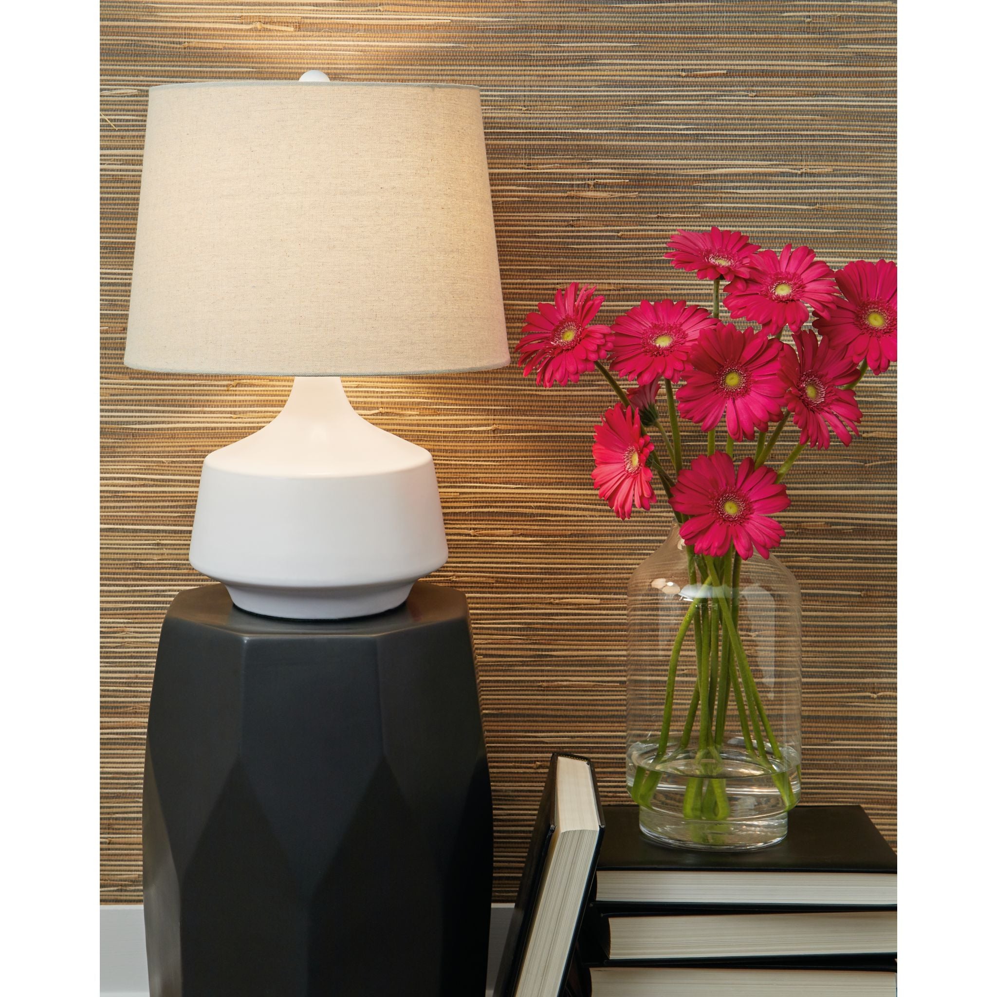 Modern Acyn Table Lamp - 19.5 Inch Adjustable LED Desk Light with USB Port for Bedroom, Office & Study Room - Perfect for Reading, Working & Nightstand Lighting