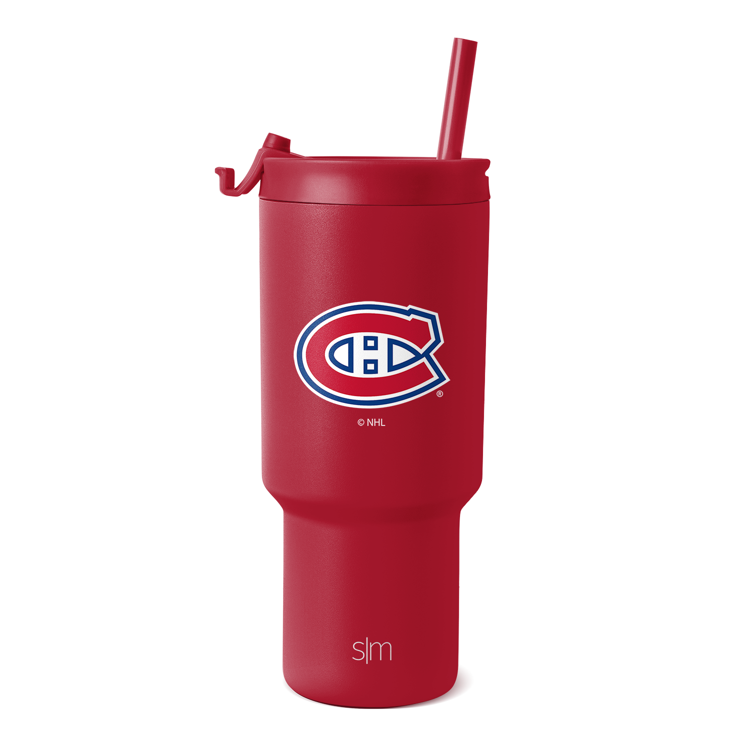 NHL Trek Tumbler 20oz Insulated Stainless Steel Water Bottle with Lid - Leakproof Travel Mug for Hockey Fans - Perfect for Game Day, Camping & Outdoor Adventures