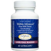 Enzymatic Therapy Silybin Phytosome from Milk Thistle - 180 Capsules (3-Pack) for Liver Support & Detox | Herbal Supplement for Liver Health & Antioxidant Benefits