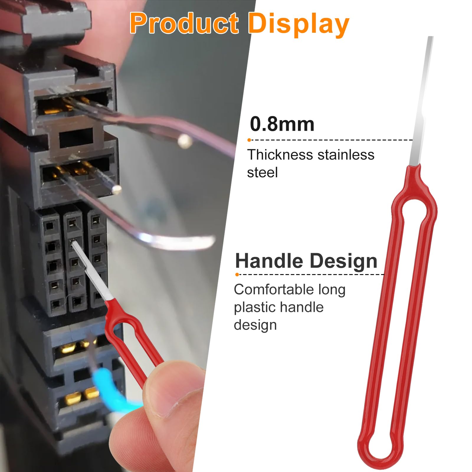 41Pcs Terminal Removal Tool Kit for Automotive & Household Devices