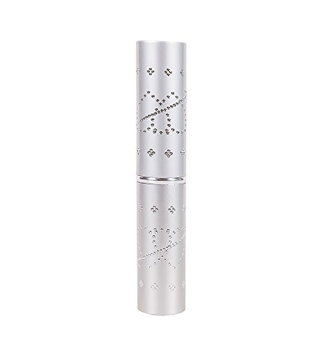 Dream Maker® Retractable Face Powder Makeup Brush - Silver | Portable Travel Kabuki Brush for Mineral Foundation & Loose Powder | Perfect for On-the-Go Touch Ups & Professional Makeup Application