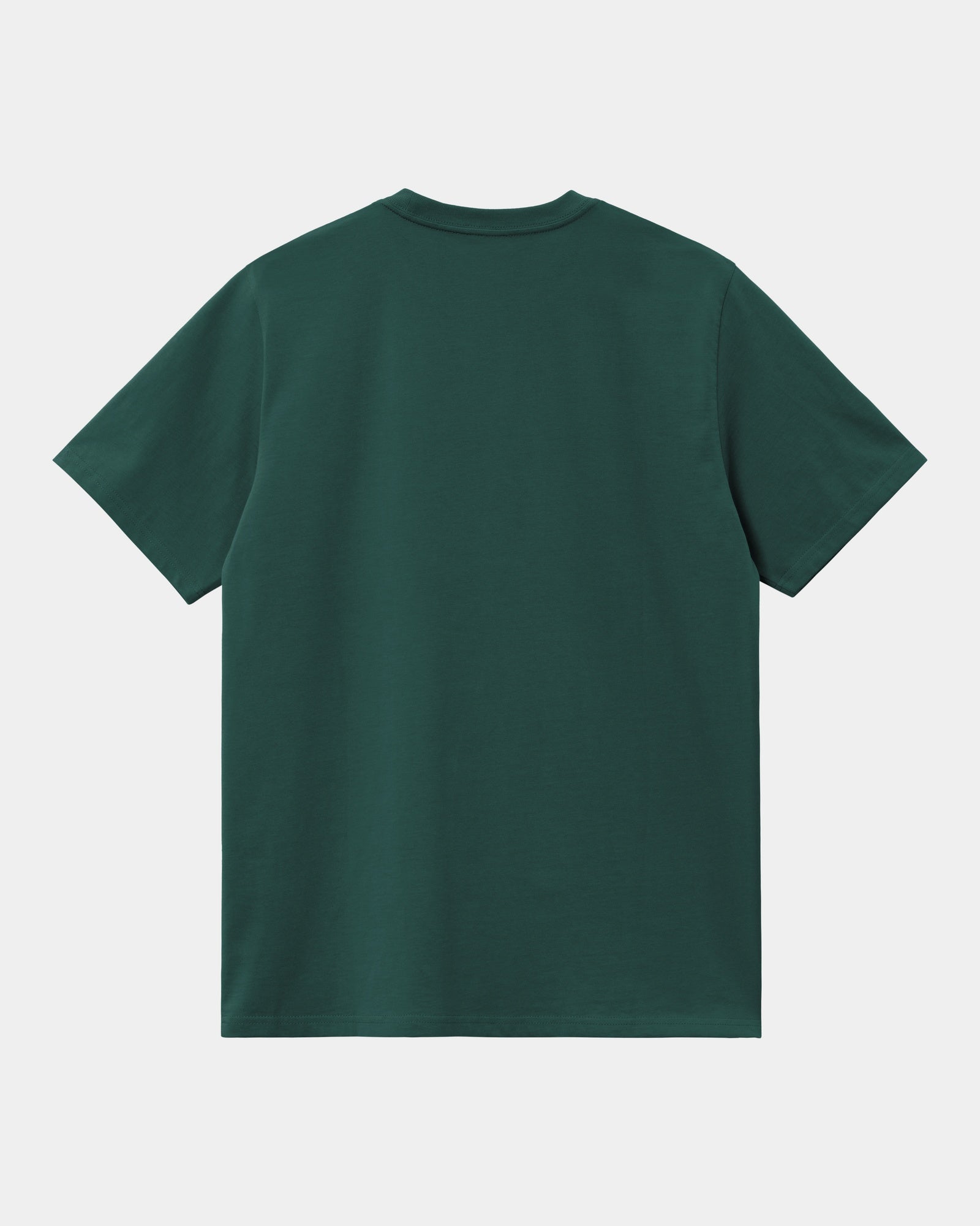 Chase T-Shirt for Men | Dark Fir Green Cotton Short Sleeve Tee - Casual Wear, Street Style, Everyday Comfort