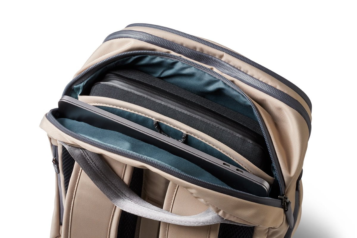 Bellroy Transit Workpack Pro 22L - Premium Water-Resistant Laptop Backpack for Work & Travel | Durable Business Commuter Bag with USB Charging Port | Perfect for Office, Business Trips & Daily Use