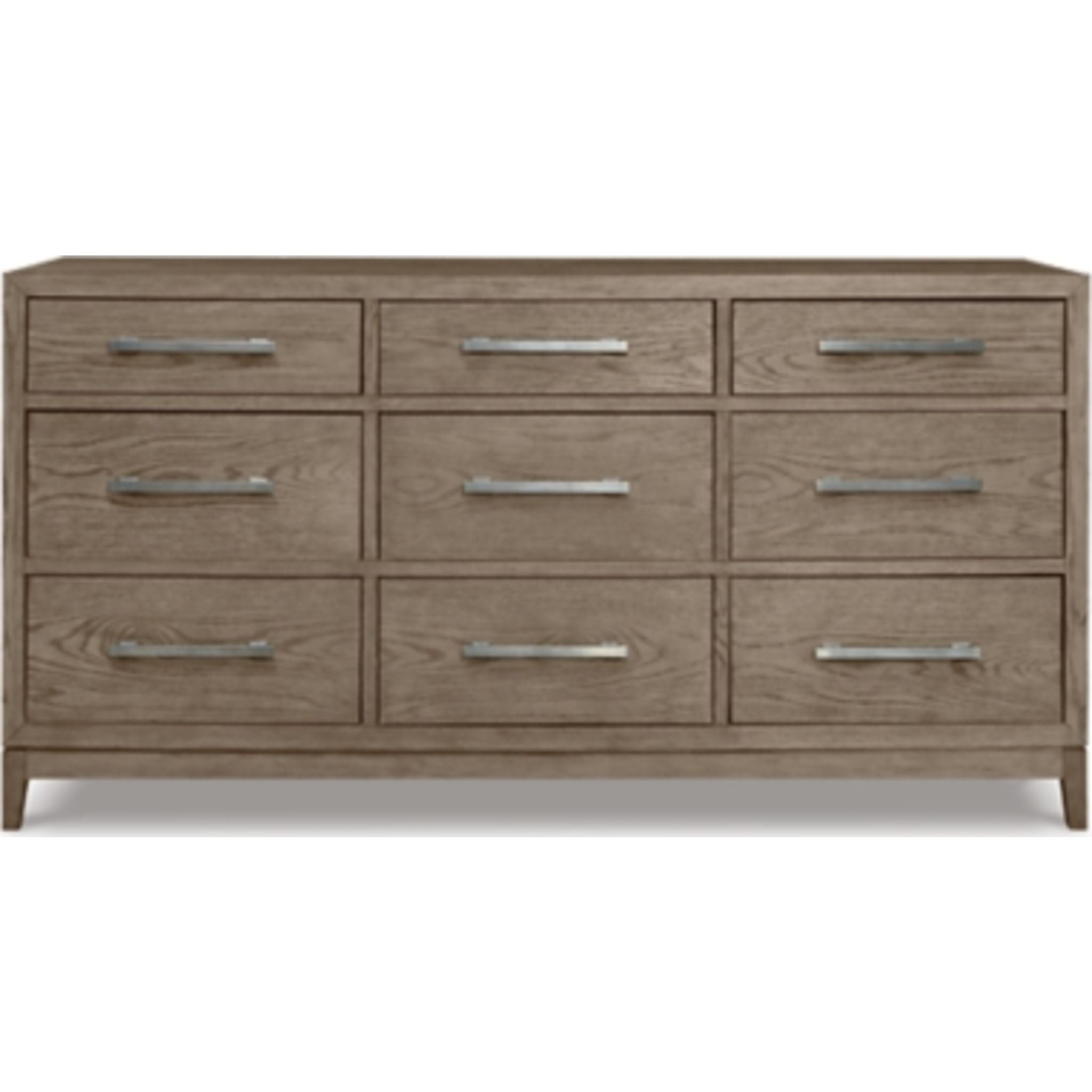 Chrestner Dresser - Modern Wooden Dresser with 6 Drawers for Bedroom Storage & Organization | Perfect for Home, Apartment, and Dorm Room Decor