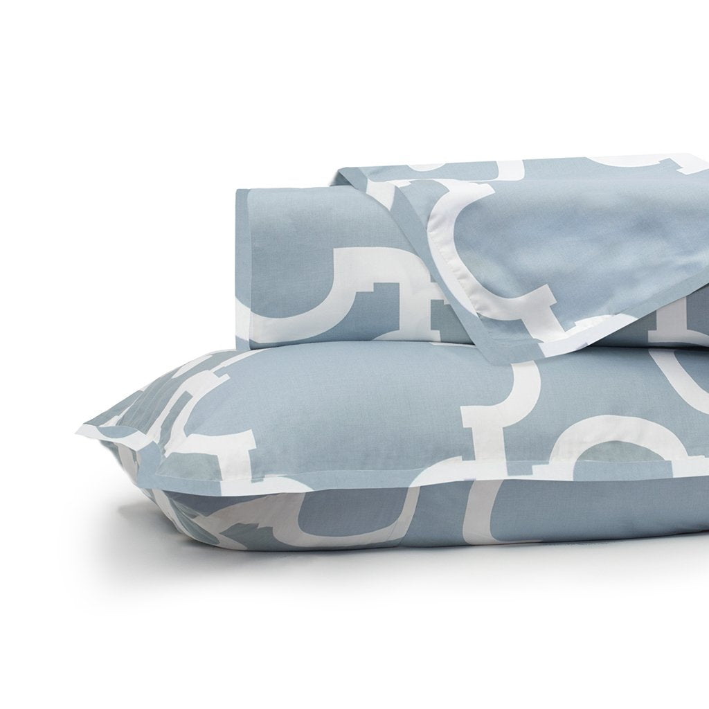 Premium Blue Noe Duvet Cover Set - Soft & Breathable Bedding for All Seasons - Perfect for Master Bedroom, Guest Room & Dorm Decor