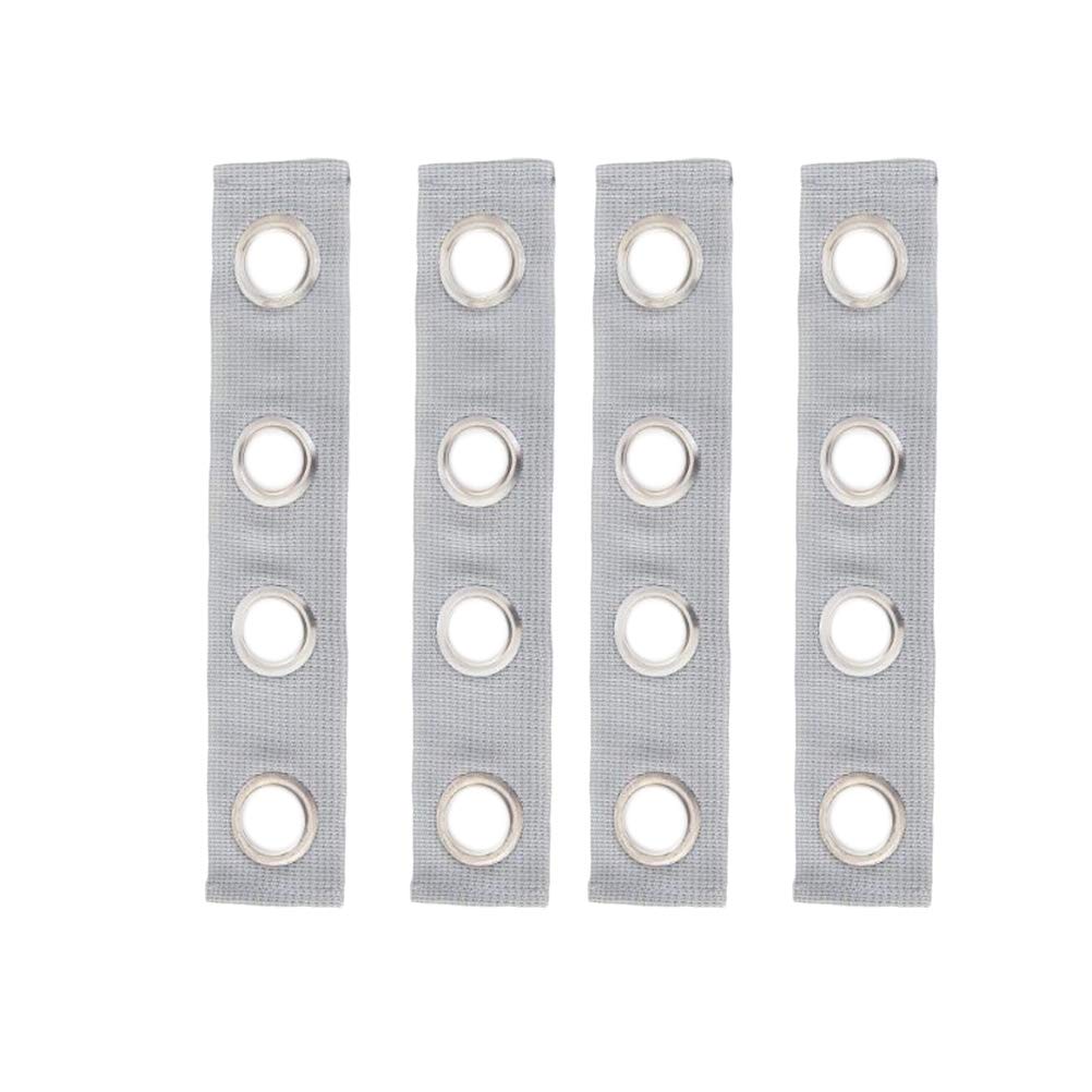 4-Pack Crab Plate Clothes Connectors - Heavy Duty Clothes Hooks with Multiple Holes for Hanging Clothes, Towels & Mini Backpacks - Perfect for Closet Organization, Laundry Room & Dorm Storage